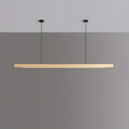 Lámpara de Diseño Minimalista de Madera de Roble con Control Remoto y Temperatura de Luz Ajustable – Ideal para Techo y Espacios Sofisticados 4