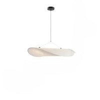 Lámpara de Mesa Ambiental de Tela con Diseño Elegante – Iluminación Suave para Salón y Dormitorio 0