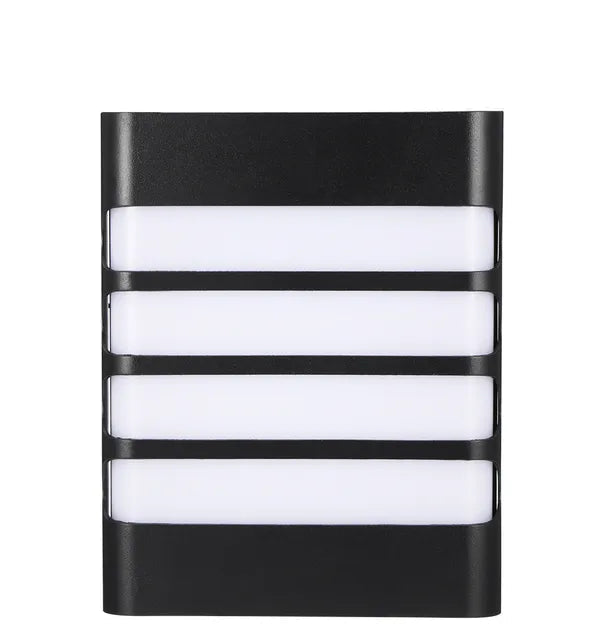 Lámpara de Pared Exterior LED Resistente al Agua en Acero Inoxidable – Aplique Pared Moderno para Jardín y Terraza 0