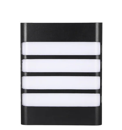 Lámpara de Pared Exterior LED Resistente al Agua en Acero Inoxidable – Aplique Pared Moderno para Jardín y Terraza 0