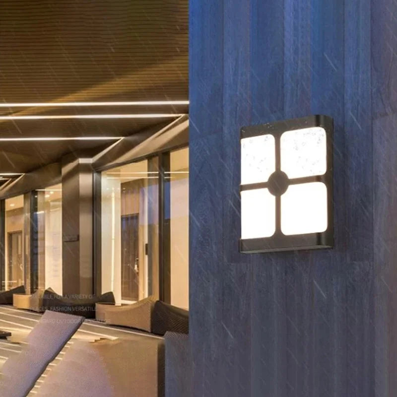 Lámpara de Pared Exterior LED Resistente al Agua en Acero Inoxidable – Aplique Pared Moderno para Jardín y Terraza 3