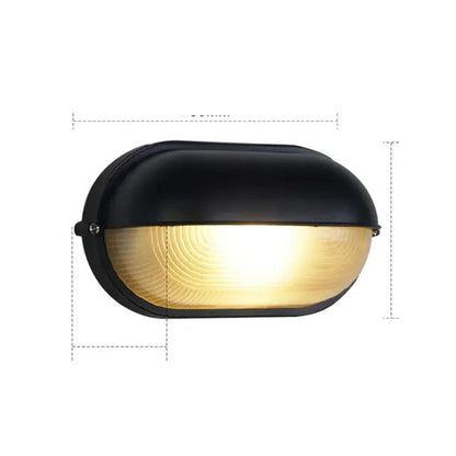 Lámpara de Pared Impermeable de Diseño Industrial para Iluminación Exterior – Aplique Pared Eficiente y Duradero 3