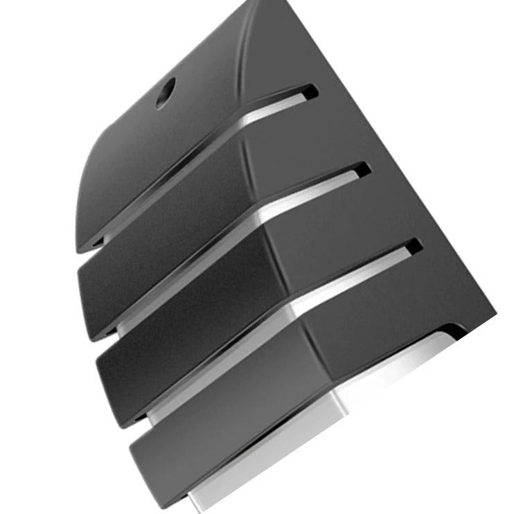 Lámpara de Pared LED con Sensor de Movimiento, Diseño Moderno y Bajo Consumo, Aplique Pared para Iluminación Segura – Negro 5