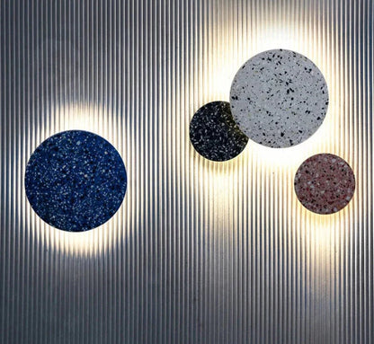 Lámpara de Pared Moderna de Hormigón LED, Aplique Pared Estilo Industrial, Varios Tamaños y Colores 2