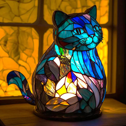 Lámpara de Techo Artística de Vidrio con Motivos Animales – Iluminación Decorativa y Ambiente Acogedor 14