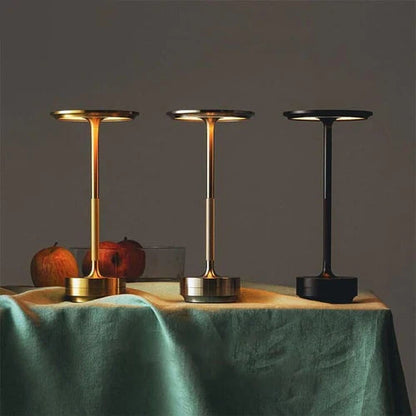 Luz Ambiental Inalámbrica Elegante en Acero Inoxidable y Latón – Diseño Moderno para Crear Ambientes Acogedores 1