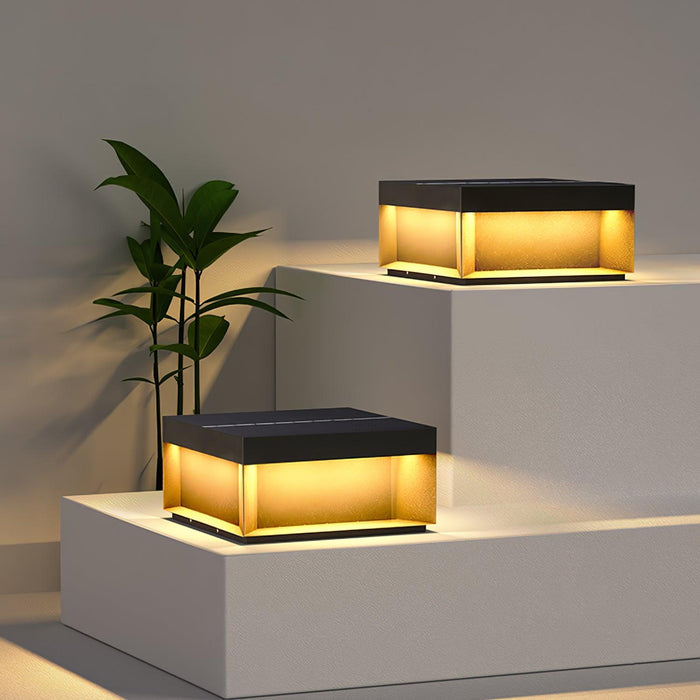 Luz Solar de Jardín Inalámbrica con Acabado Satinado – Luces Solares para Exterior Resistente a Rayos UV 2