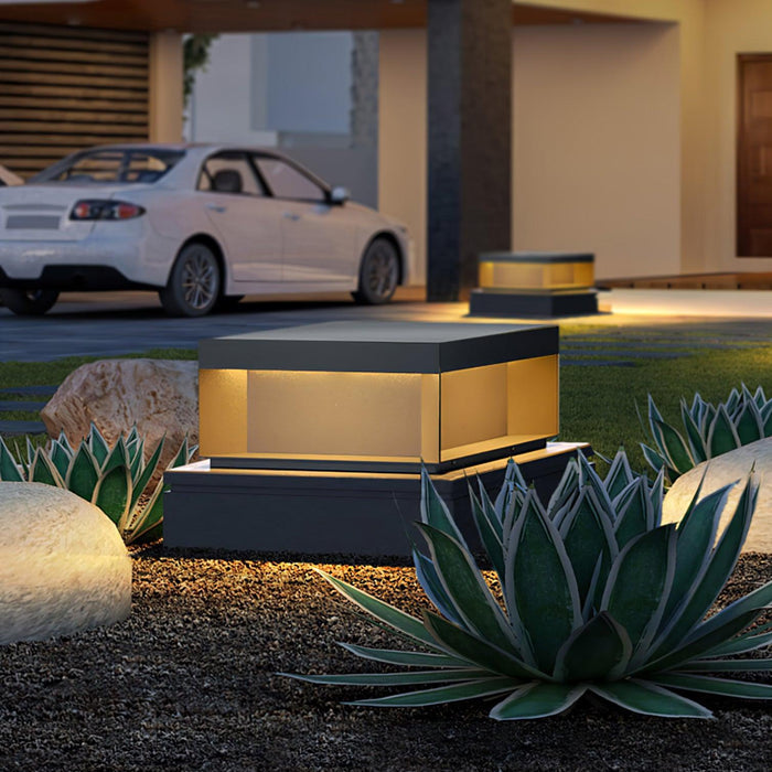 Luz Solar de Jardín Inalámbrica con Acabado Satinado – Luces Solares para Exterior Resistente a Rayos UV 4