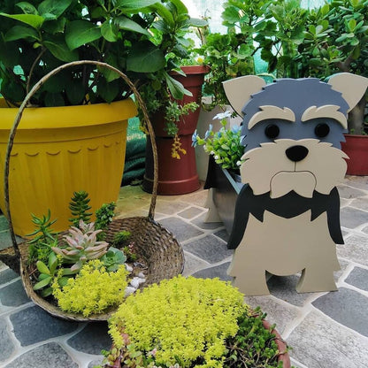 Macetero Decorativo en Forma de Perro para Interiores y Jardines – Maceteros Exterior e Interior, Ideal para Amantes de Mascotas 10