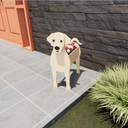 Macetero Decorativo en Forma de Perro para Interiores y Jardines – Maceteros Exterior e Interior, Ideal para Amantes de Mascotas 11