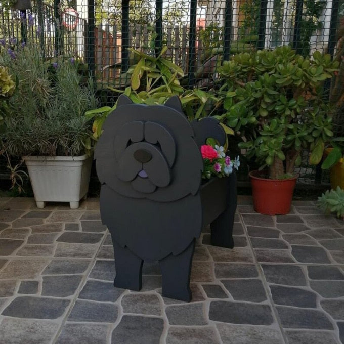 Macetero Decorativo en Forma de Perro para Interiores y Jardines – Maceteros Exterior e Interior, Ideal para Amantes de Mascotas 23