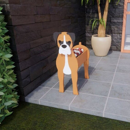 Macetero Decorativo en Forma de Perro para Interiores y Jardines – Maceteros Exterior e Interior, Ideal para Amantes de Mascotas 3