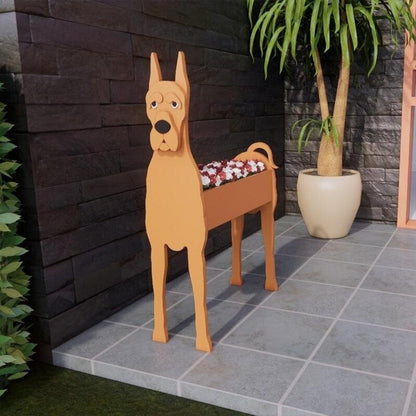 Macetero Decorativo en Forma de Perro para Interiores y Jardines – Maceteros Exterior e Interior, Ideal para Amantes de Mascotas 5