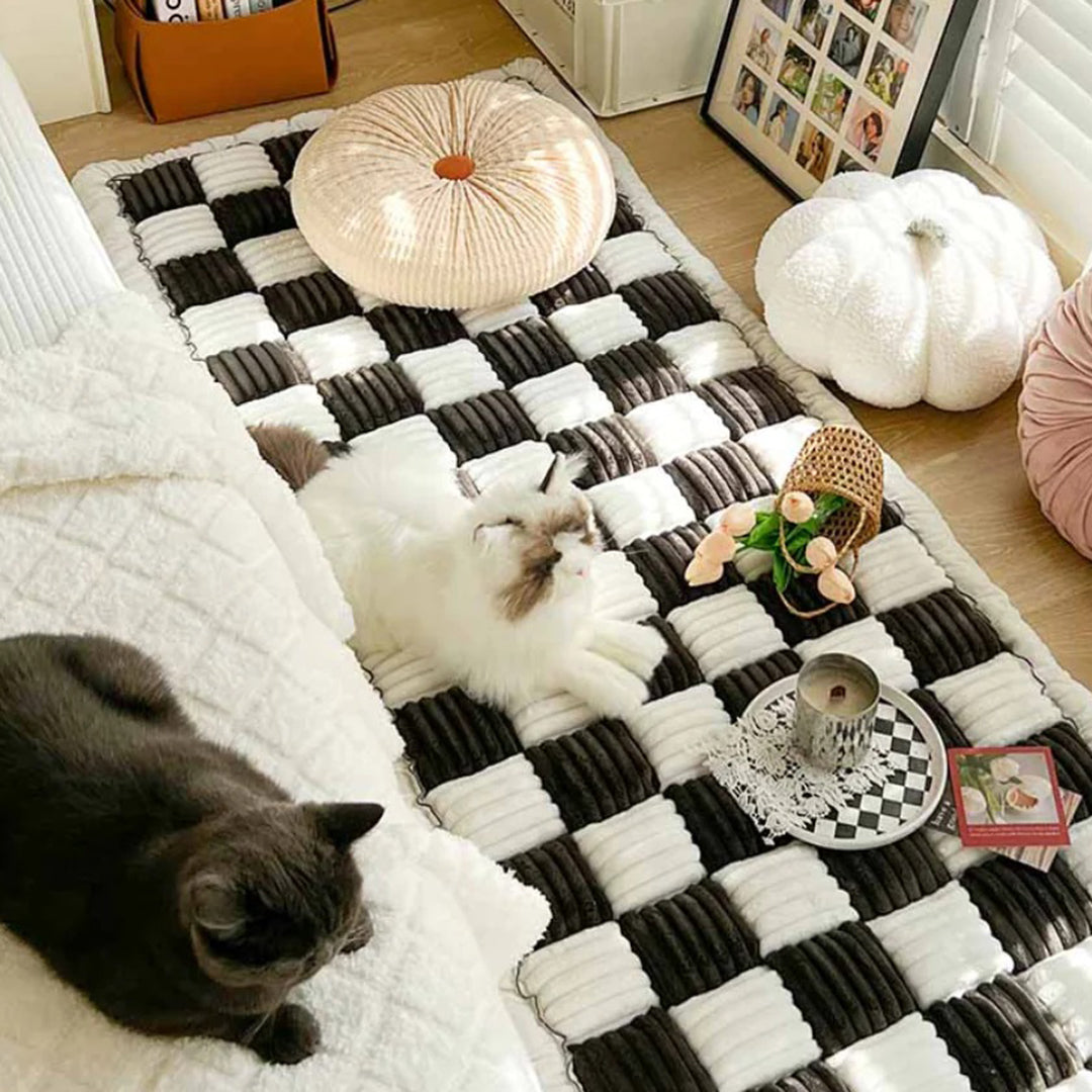 Manta Antideslizante para Perros de Algodón Suave y Duradero – Protección para Muebles, Tamaño M y L 2