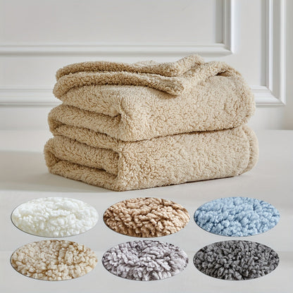 Manta Polar Reversible Ultrasuave de 100% Poliéster – Calidez y Comodidad para Todas las Estaciones 6