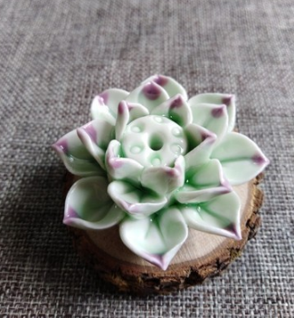Porta Incienso de Cerámica con Diseño de Flor de Loto – Soporte Estético y Espiritual para Aromas 16