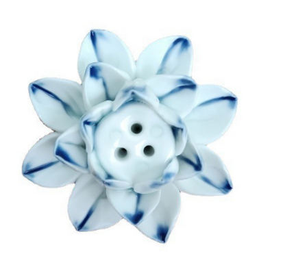 Porta Incienso de Cerámica con Diseño de Flor de Loto – Soporte Estético y Espiritual para Aromas 22