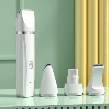 Recortador Completo para Mascotas 4 en 1 con Cabezales Intercambiables y Tecnología Silenciosa – Aseo, Uñas y Oídos 6