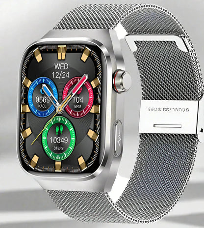 Reloj Inteligente Fitness Impermeable con Pantalla AMOLED y Monitoreo de Frecuencia Cardíaca para Mujer y Hombre 11