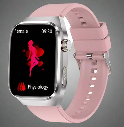 Reloj Inteligente Fitness Impermeable con Pantalla AMOLED y Monitoreo de Frecuencia Cardíaca para Mujer y Hombre 9