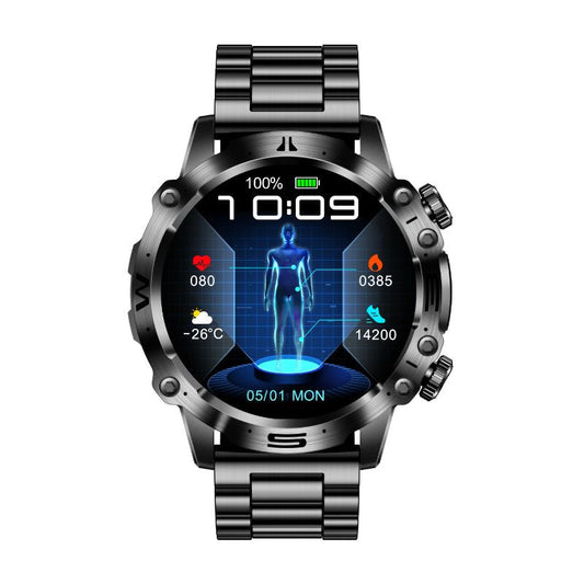 Reloj Inteligente de Salud con ECG y Pantalla AMOLED de 1,43 – Seguimiento de Actividad Física 0