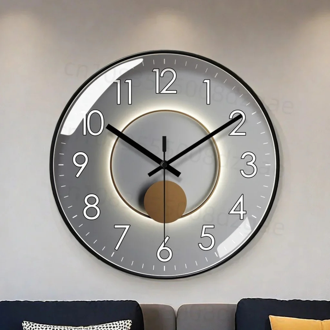 Reloj de Pared Moderno Artístico con Diseño Único y Mecanismo Silencioso – 25 cm y 30 cm 1