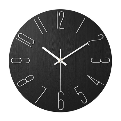 Reloj de Pared Moderno Minimalista de 30 cm para Salón – Diseño Elegante y Preciso 2