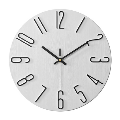 Reloj de Pared Moderno Minimalista de 30 cm para Salón – Diseño Elegante y Preciso 4