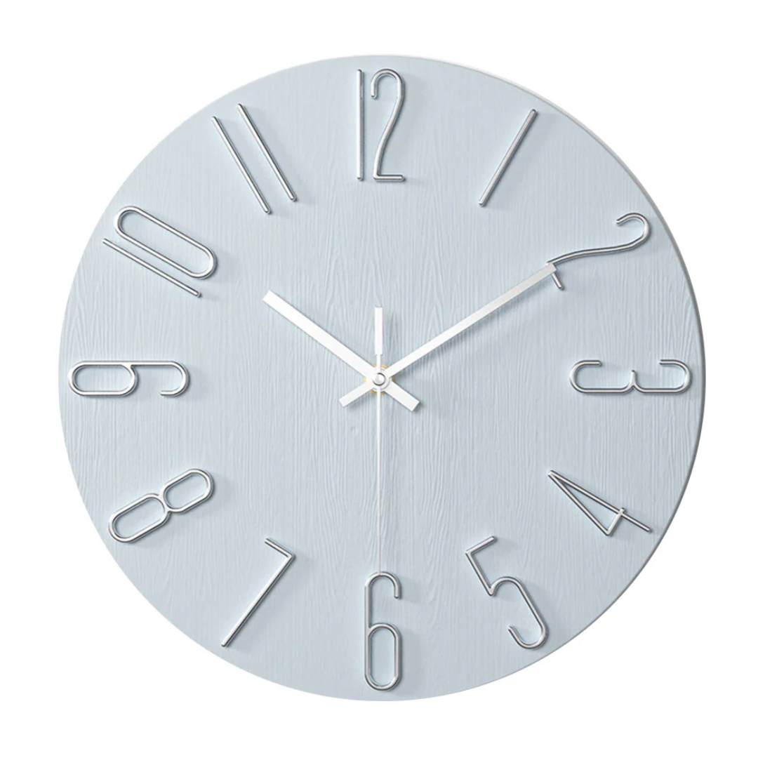 Reloj de Pared Moderno Minimalista de 30 cm para Salón – Diseño Elegante y Preciso 5