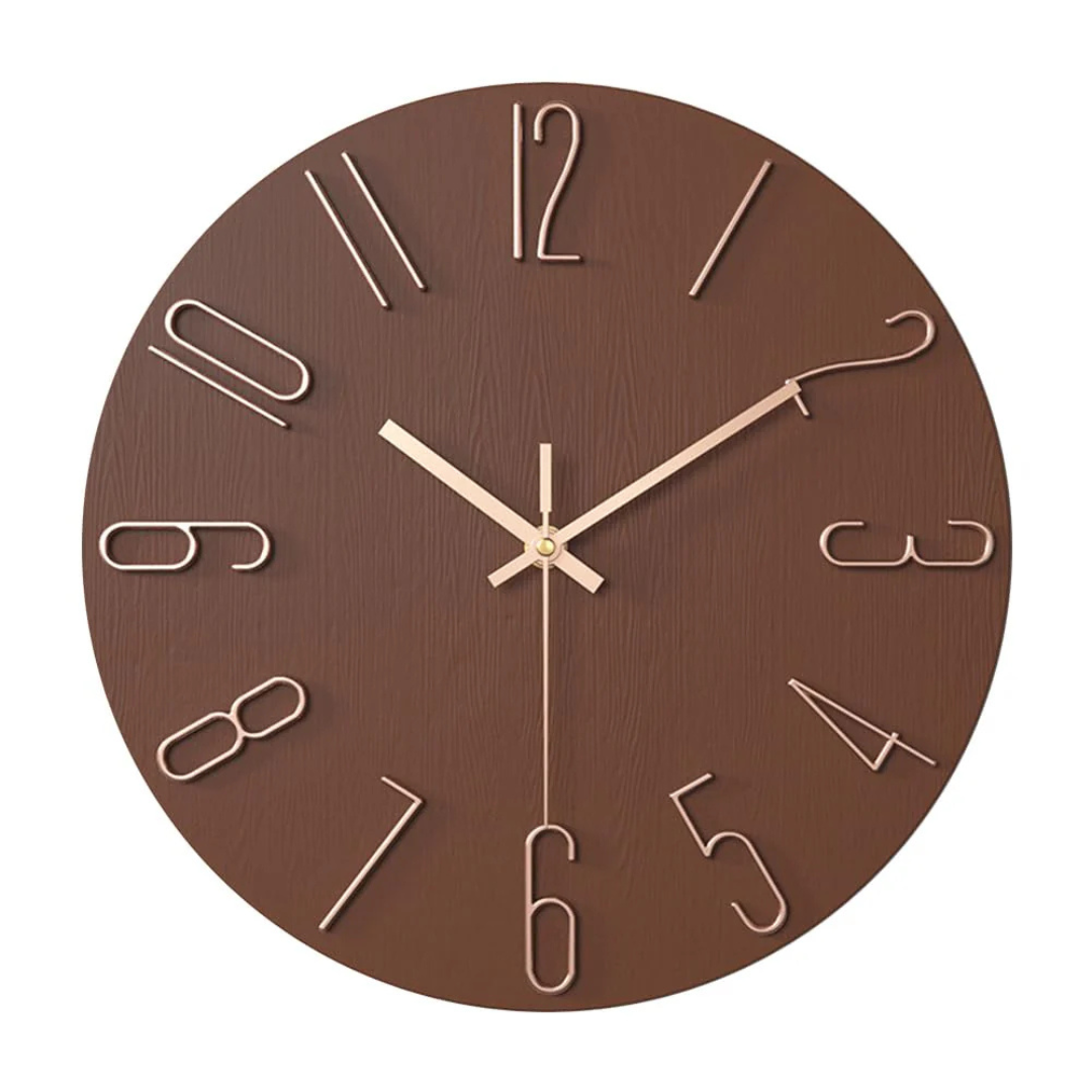 Reloj de Pared Moderno Minimalista de 30 cm para Salón – Diseño Elegante y Preciso 6