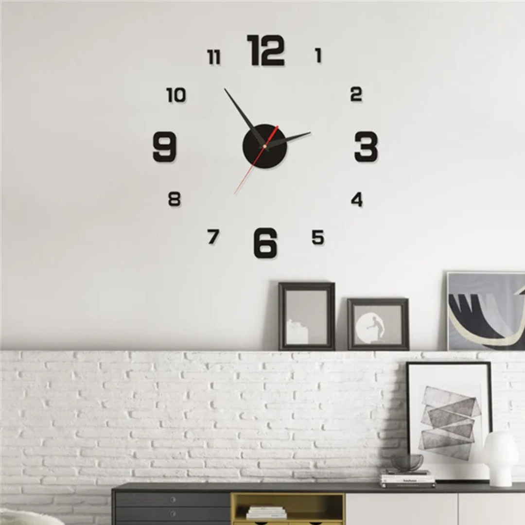 Reloj de Pared Moderno de Acrílico de 40 cm – Diseño Atemporal y Funcional para Decoración Interior 0