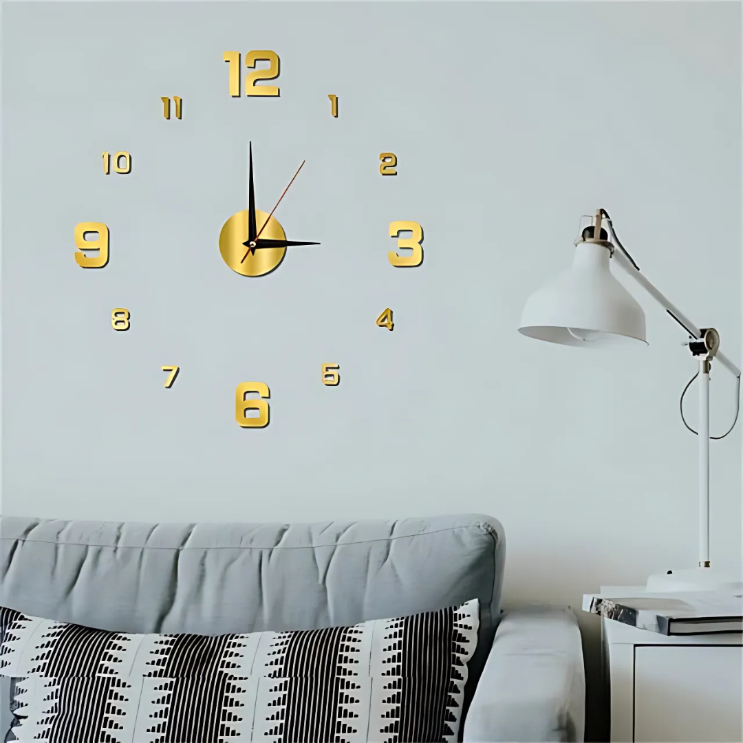 Reloj de Pared Moderno de Acrílico de 40 cm – Diseño Atemporal y Funcional para Decoración Interior 3