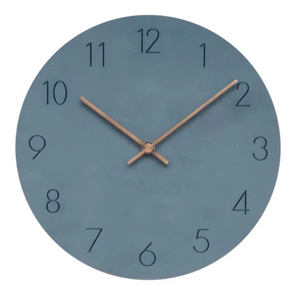 Reloj de Pared Moderno de Madera 29 cm – Diseño Elegante y Silencioso para Sala de Estar y Oficina 0