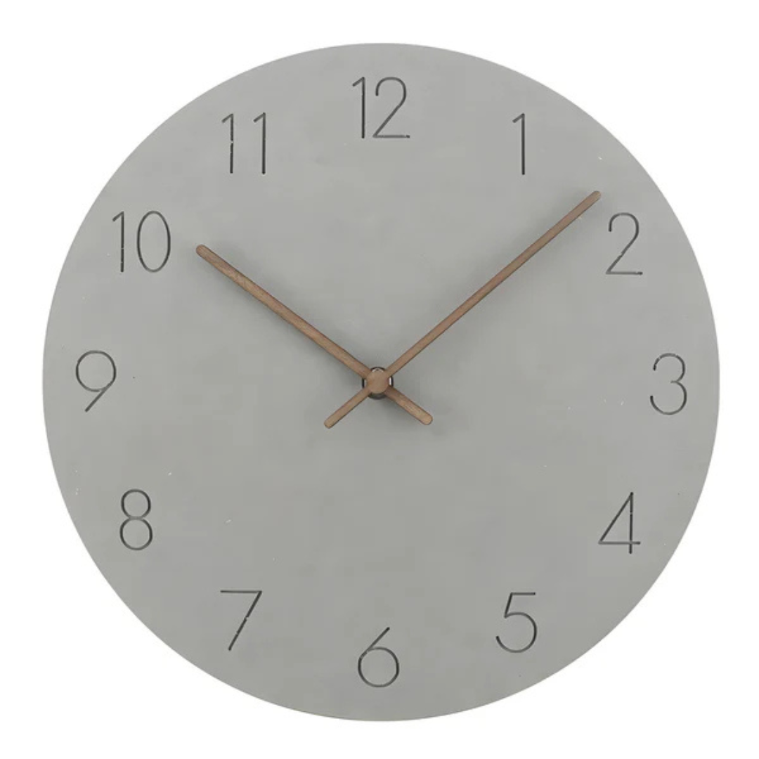 Reloj de Pared Moderno de Madera 29 cm – Diseño Elegante y Silencioso para Sala de Estar y Oficina 6