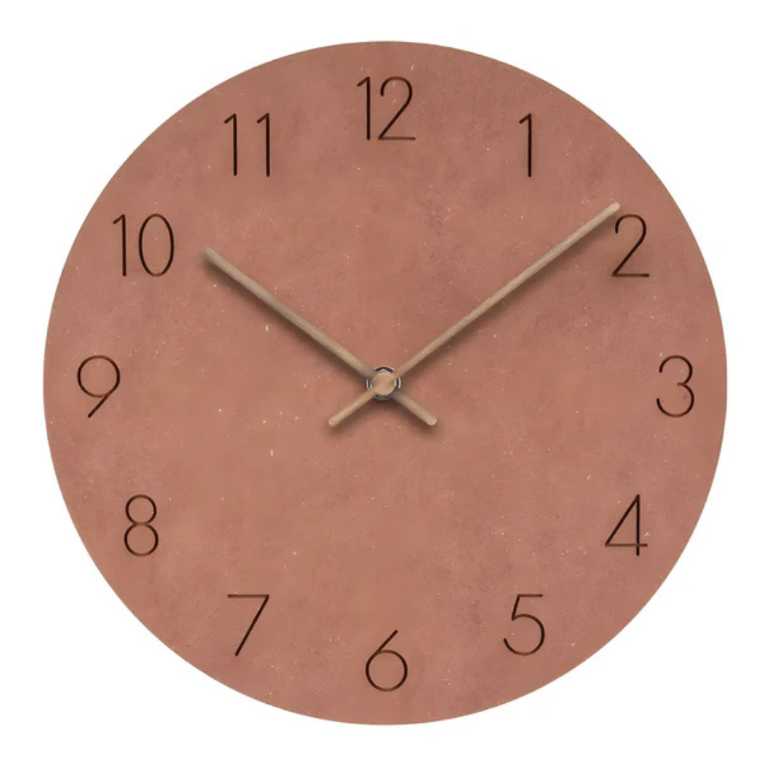 Reloj de Pared Moderno de Madera 29 cm – Diseño Elegante y Silencioso para Sala de Estar y Oficina 7