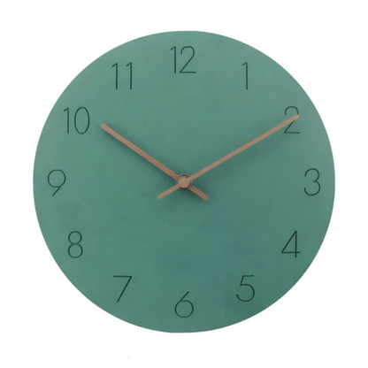 Reloj de Pared Moderno de Madera 29 cm – Diseño Elegante y Silencioso para Sala de Estar y Oficina 8