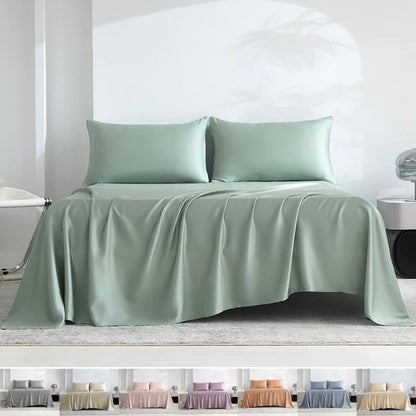 Sábana de Bambú 100% Hipoalergénica y Transpirable – Suave y Cómoda para un Sueño Reparador, Disponible en Varios Tamaños 1