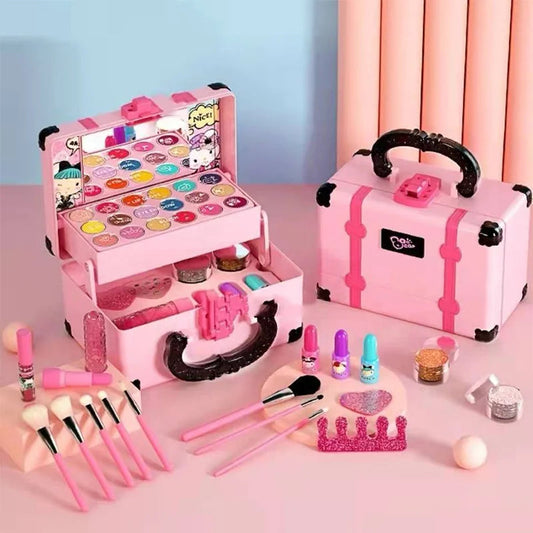 Set de Maquillaje Mágico para Niños – Juego Creativo y Seguro con Colores Vibrantes y Materiales No Tóxicos 0