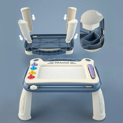 Tablero de Dibujo Magnético Educativo para Niños, Reutilizable y Sin Ensuciar, Ideal para Fomentar la Creatividad y Habilidades Motoras 6