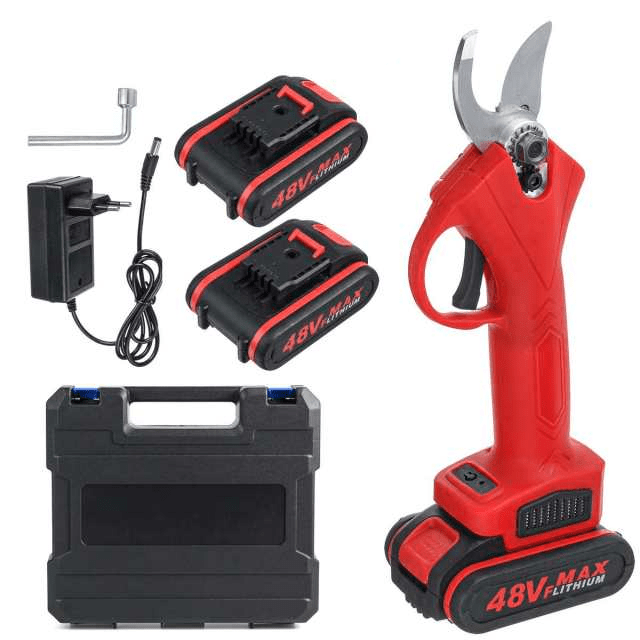 Tijeras de Podar Eléctricas Profesionales con Batería de 9000 mAh y Cuchilla de Acero de Tungsteno – Diseño Ergonómico Ideal para Jardinería 6